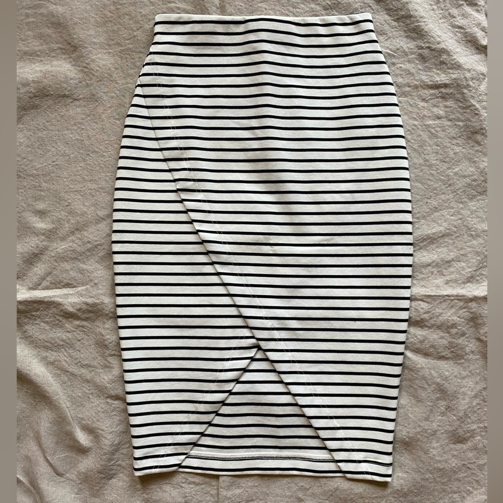 The Fifth label striped pencil skirt